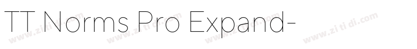 TT Norms Pro Expand字体转换 TT Norms Pro Expand字体转换